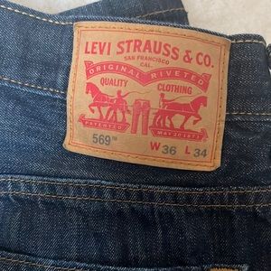 Levi red tab jeans, loose fit